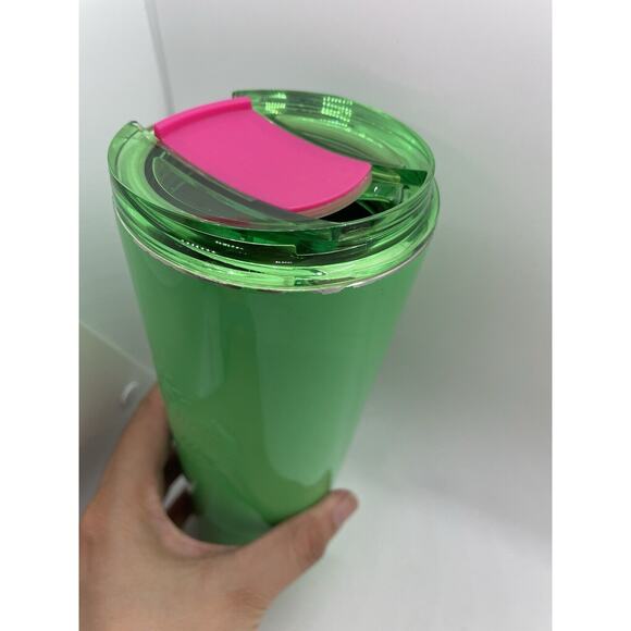 Starbucks Green Travel Tumbler Cup Stainless Steel Insulated Spring 2023 16oz - Picture 5 of 12